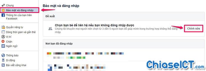 hướng dẫn bảo mật tài khoản facebook 7