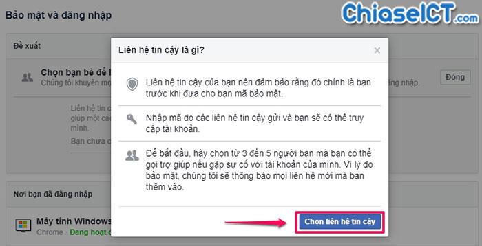 hướng dẫn bảo mật tài khoản facebook 9