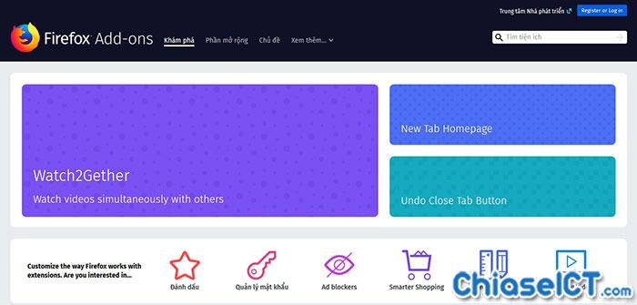 hướng dẫn cài đặt add on firefox 1