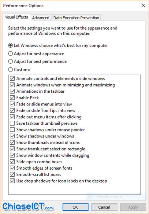 thủ thuật tăng tốc máy tính windows 10 7