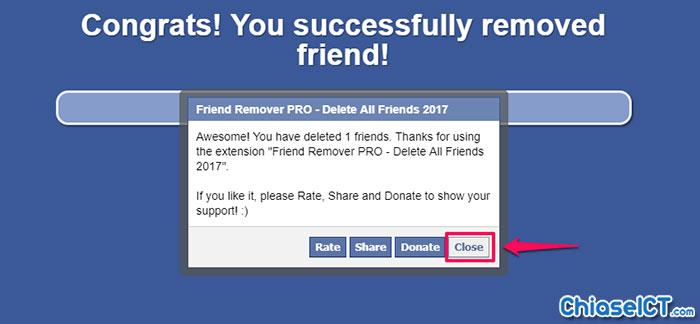 hướng dẫn hủy kết bạn hàng loạt trên facebook 8