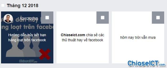 giao diện quản lý bài đăng facebook 2